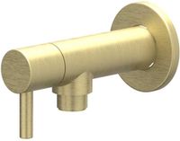 IVY Sanibell IVY Hoekstopkraan 1/2 x 3/8 - Geborsteld Mat Goud PVD