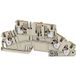 Weidmüller 2831530000 Scheidingsklem Push-In-klem, Steekaansluiting Donkerbeige 50 stuk(s)