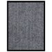 VidaXL Tapis de porte gris 400 mm