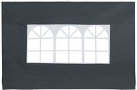 Deuba Zijwand Partytent - Set van 2 Raam en Deur 300x200cm - Antraciet