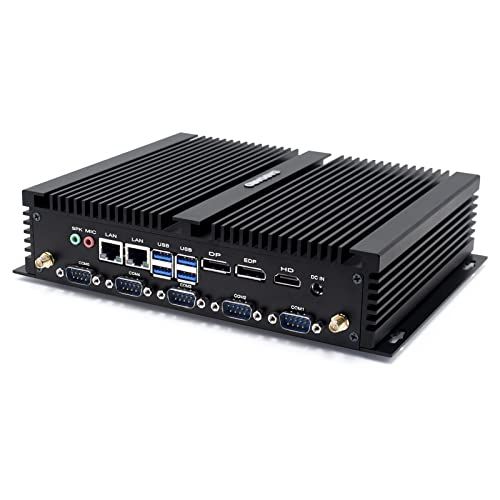 BASOARO Fanless Industriële Mini PC - Core i5 8250U - 16GB RAM - 512GB SSD - Windows 10 Pro