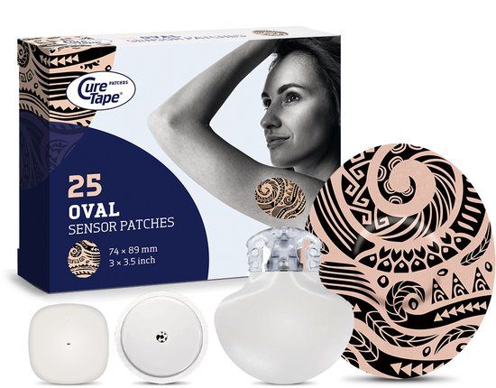 CureTape Patches ART - Tattoo - 25 Stuks - Sensor Pleisters