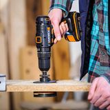 Worx accuboormachine met klopfunctie WX370.1, 20V, 2 accu's