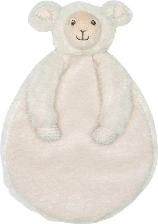 Happy Horse Schaap Seth Knuffeldoek 26 cm - Ecru