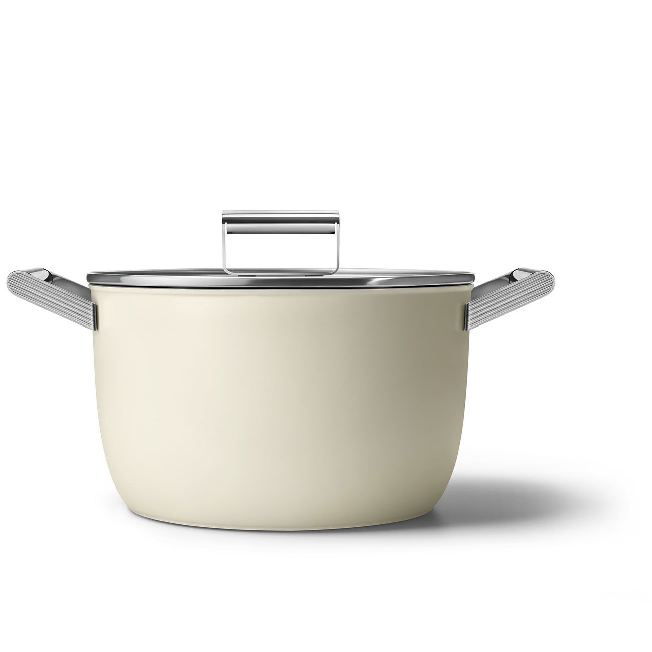 Smeg CKFC2611CRM Multifunctionele Pot - 7.7L - 26cm - Crème/Zwart