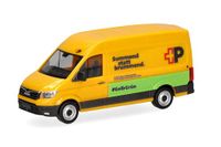 Herpa vrachtwagenmodel MAN eTGE gesloten bestelwagen "Zwitserse Post" (Zwitserland) 1:87