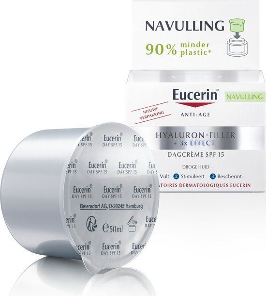 Eucerin Hyaluron-Filler Dagcrème SPF15 Navulling 50ml - Navulling