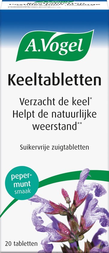 A. Vogel Keeltabletten Verzacht de keel en helpt de natuurlijke weerstand