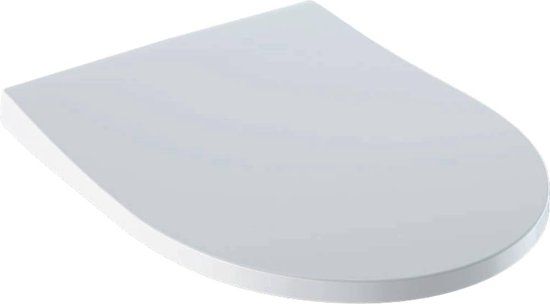 Geberit Icon Closetzitting 500.835.01.1 - Hangend toilet - Soft-close - Vierkant - RVS