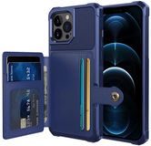 Selected by GSMpunt.nl Portemonnee Hoesje Geschikt voor Apple iPhone 13 Pro - Back Cover met Pasjeshouder - Blauw