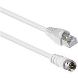 T'nB - Netwerkkabel - RJ-45 (M) naar F-connector (M) - 2 m