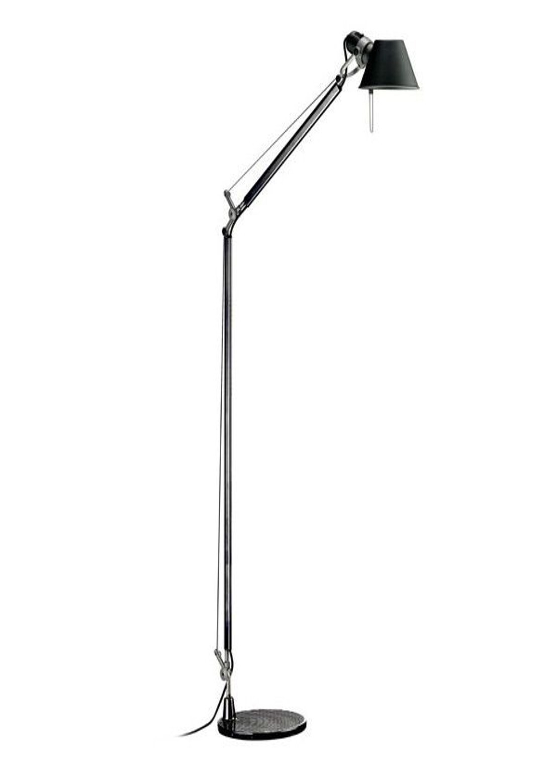 Artemide Tolomeo Lettura vloerlamp met zwarte voet