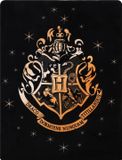 sarcia.eu HOGWART Harry Potter Zwarte fleece deken / sprei 120x150 cm