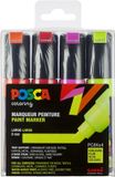 Uni Posca Posca stiften set 8K neon kleuren