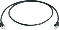 Telegärtner 100008033 RJ45 Netwerkkabel, patchkabel CAT 6A S/FTP 0.25 m Zwart