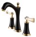 Merkloos Solidchoice - European Three-Hole Bathroom Sink Faucet with Double Handles