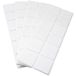 Adsamm® 60 x zelfklevende viltglijders, Wit, 40x40 mm, Vierkant, 3,5 mm dik