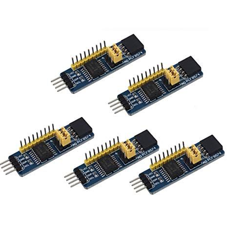 DollaTek 5 stuks PCF8574 IO uitbreidingskaart I/O-expander I2C-bus evaluatie-ontwikkelingsmodule