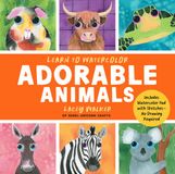 Learn Walter Foster Publishing Watercolor This Book- Learn to Watercolor Adorable Animals