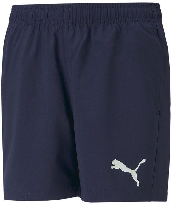 Puma Active Woven Korte Broek Blauw 7-8 Years Kinderen