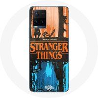 Maniacase Hoesje voor Vivo Y21s 2021 / Y21 2021 Stranger Things Friends deken