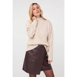 Esqualo trui met wol - beige