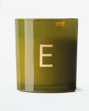 HEMA Bougie En Verre Ø8x9cm Lettre E (vert)