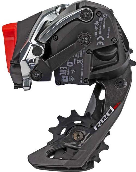 Sram achterderailleur Red22 eTap A2 11V WiFli Carbon zwart Max. 32T