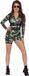 Wilbers Sexy Army Catsuit Dames - Maat XXL