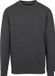 Build Your Brand Raglan Crewneck Charcoal (Heather) maat XXL