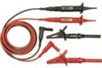 Cliff CIH3007 Veiligheidsmeetsnoerenset Stekker 4 mm Testpunt 1.50 m Rood, Zwart 1 stuk(s)