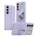 Samsung Coque hybride Smart Galaxy S24+ avec poignée debout - Violet