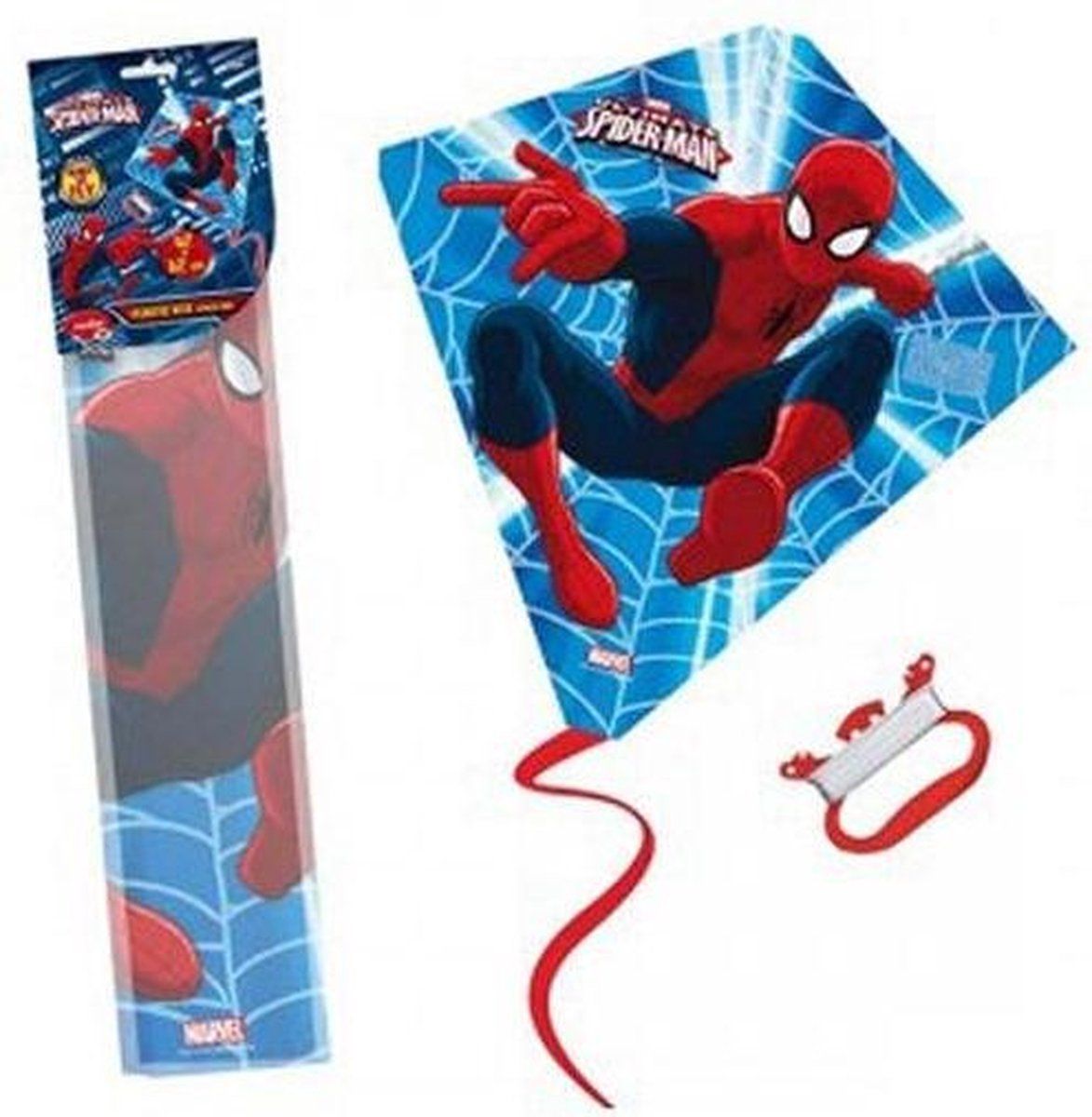 Spiderman Vlieger - Blauw/Rood - 2023