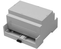 RS PRO Elektronische behuizing, 88 x 90 x 58 mm, polycarbonaat, lichtgrijs