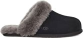 UGG W Scuffette II Dames Sloffen - Zwart/Grijs - Maat 39