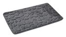 BUT Tendance Badmat mat Pebble - microfiber - Memory Foam - donkergrijs - 50 x 80 cm - antislip - badkamer