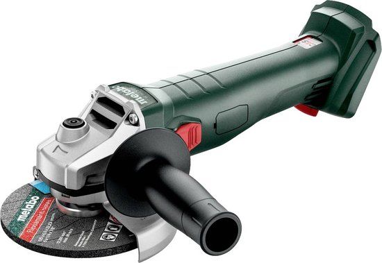 Metabo W 18 L 9-125 Accu Haakse Slijper - 125 mm - 18 V - 602247850