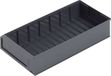 Alutec 66030 Zichtbak Stapelbaar (l x b x h) 400 x 183 x 81 mm Donkergrijs 1 stuk(s)