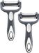 Cook Concept Dunschiller Profi - 2x - grijs/wit - kunststof - 15 cm