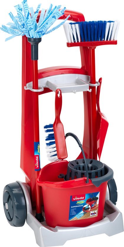 Klein Vileda cleaning trolley