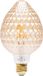 Aigostar Lampe LED - Fraise - Douille E27 - 4W - Blanc Chaud 1800K - Ambre