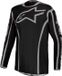 Alpinestars Fluid Apex V2 Motocross-trui - Zwart/zilver - L