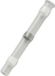 TRU COMPONENTS 736383 Stootverbinder Met krimpkous 0.08 mm² 0.202 mm² Volledig geïsoleerd Wit 30 stuk(s)