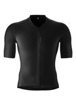Gonso Sitivo Trikot XXL Zwart Korte mouw Lange rits Polyester Unisex Ademend