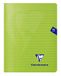 Clairefontaine 303745C Pak met 10 Geniete Schriften Mimesys - 17x22 cm - 96 Gelijnde Pagina’s met Kantlijn - 90 g Wit Papier - Transparante Polypro Kaft - Willekeurige Kleuren
