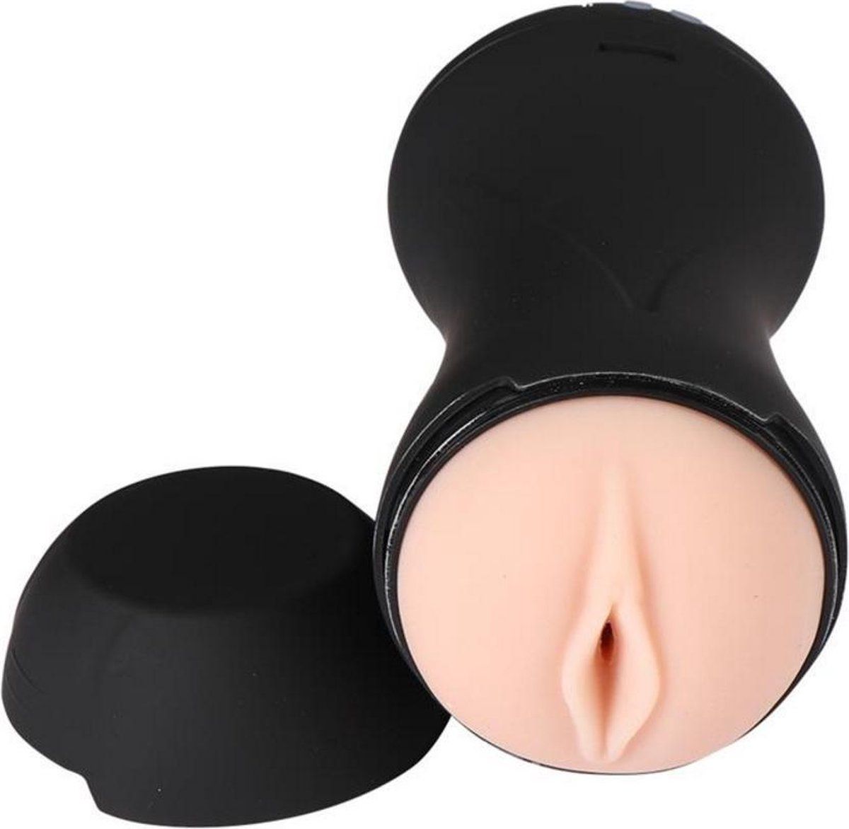 Shequ Vibrating Masturbating USB Happy Sport - Beige - Siliconen