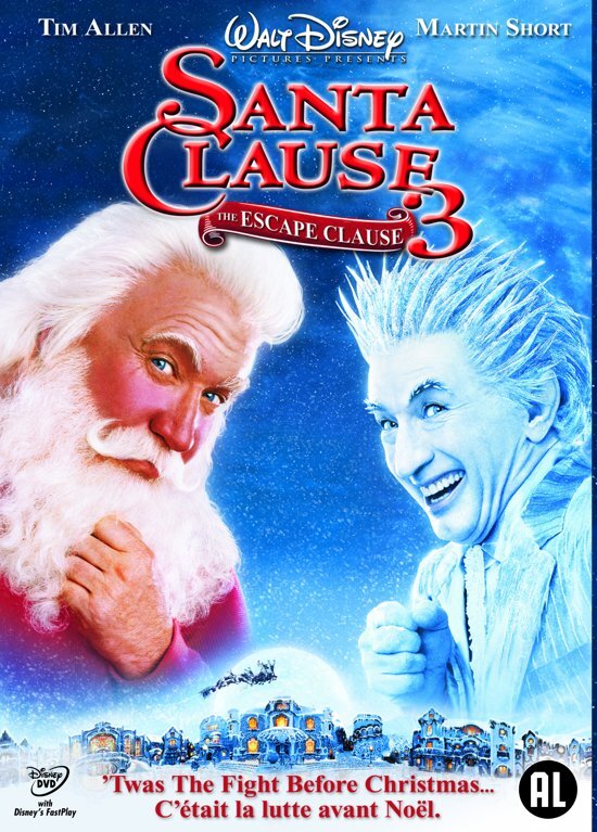 Disney Santa Clause 3 dvd