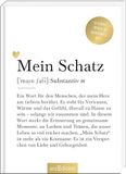Mein Ars Edition Mein Schatz (Substantiv, m) Hardcover
