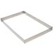 Gobel 888750 frame voor Opéra, roestvrij staal, 33 x 33 cm, hoogte 3,5 cm