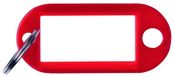 Sleutelhanger PBS Polska Sleutellabel, rood, 50x20 mm, 10 stuks